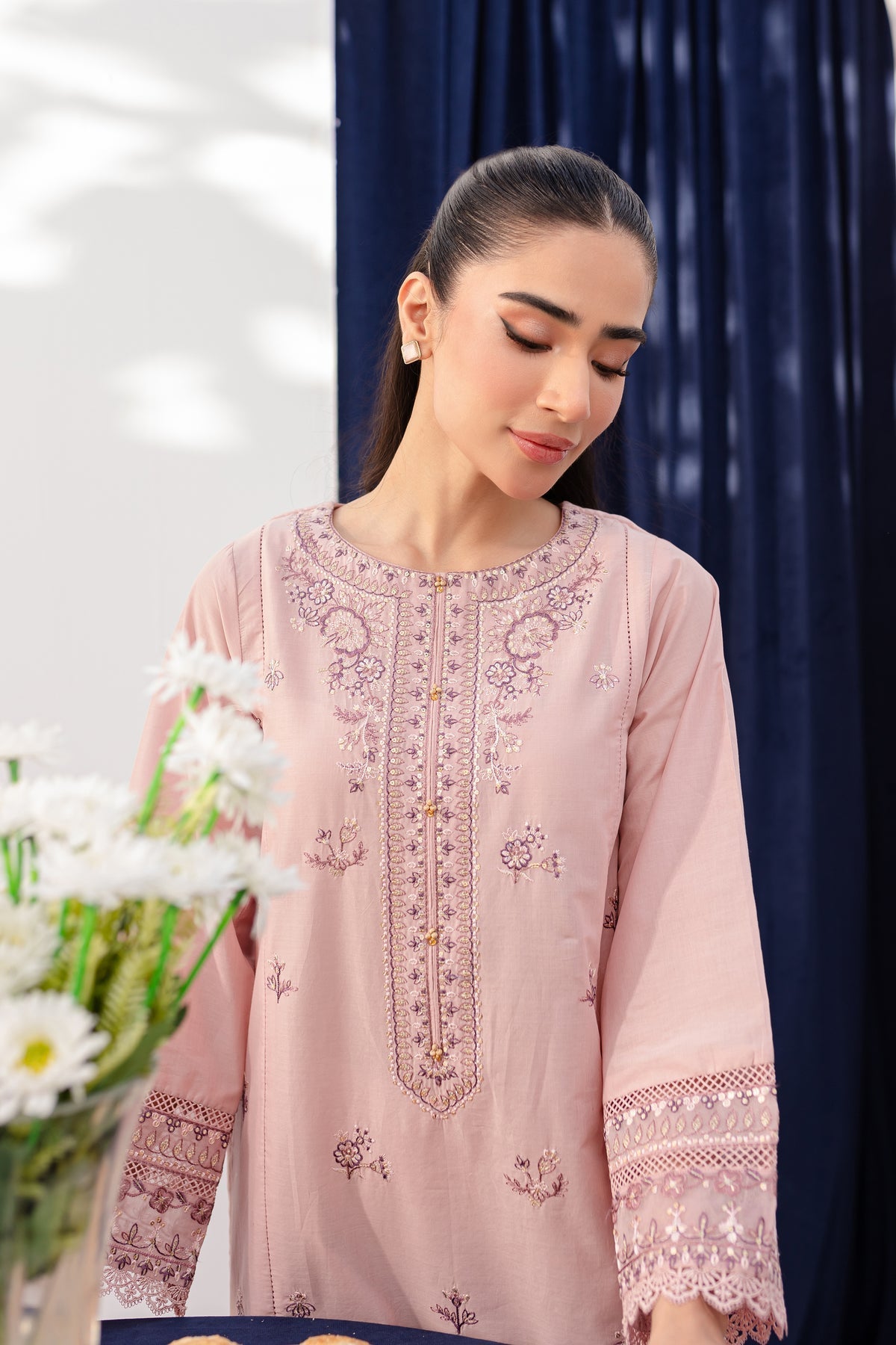 Winter - Best Selling - Asher - 2Pc Embroidered Dress