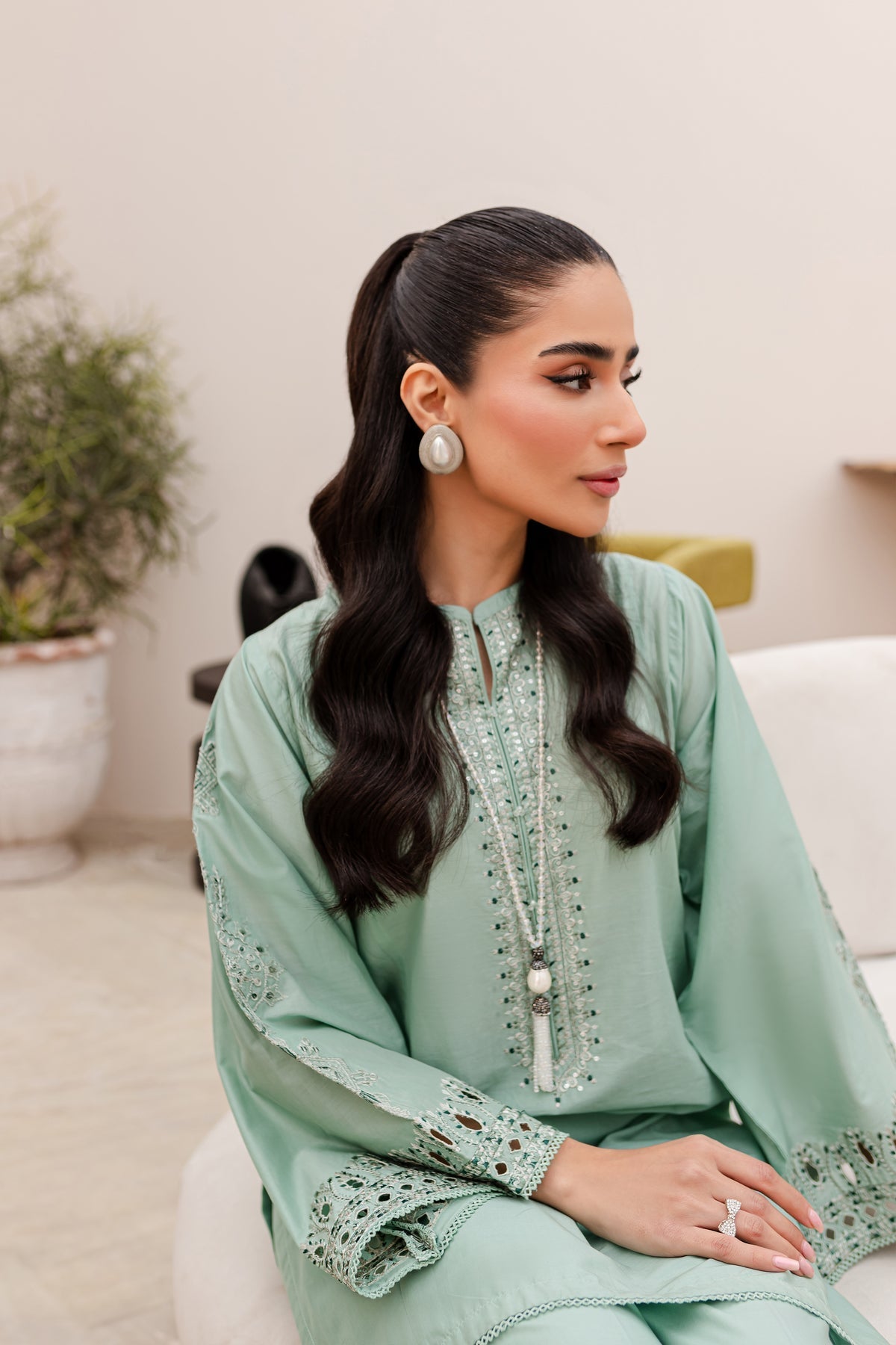 Winter - Best Selling - Alex - 2Pc Embroidered Dress