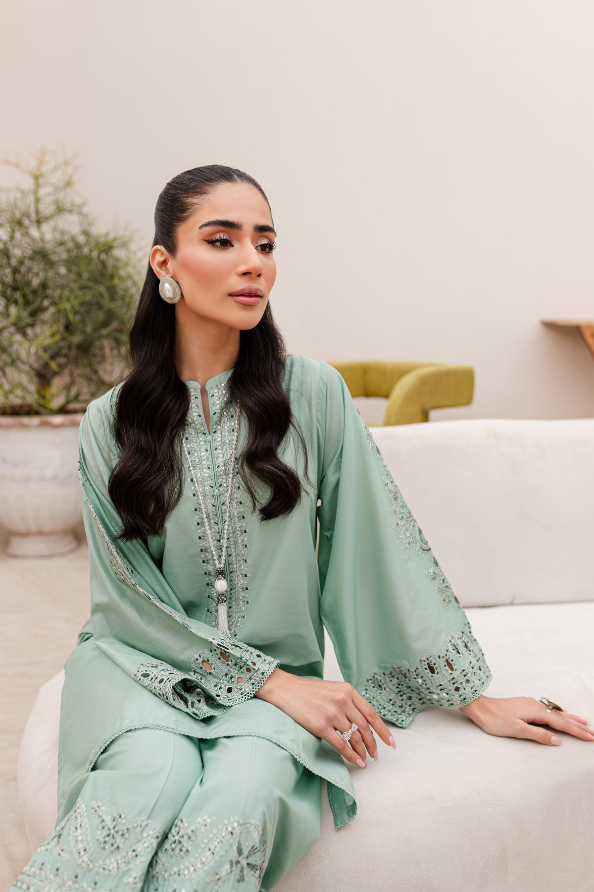 Winter - Best Selling - Alex - 2Pc Embroidered Dress