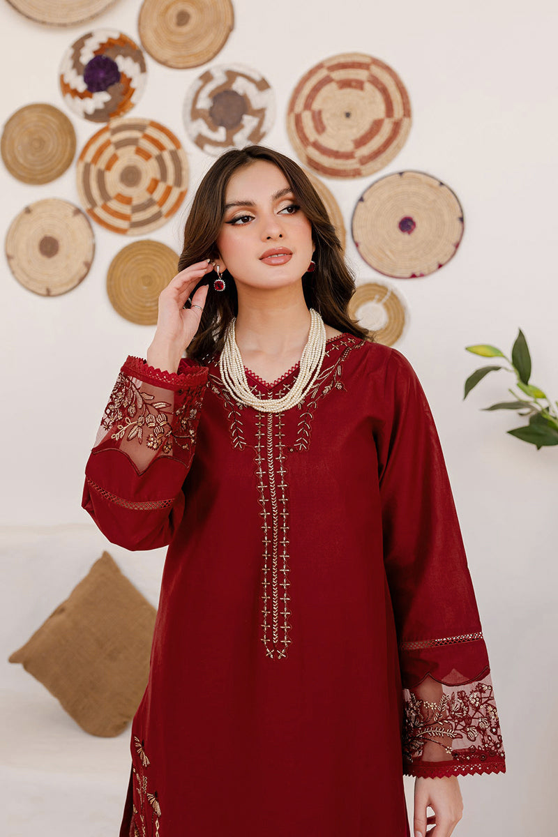 Winter - Best Selling - Areena - 2Pc Embroidered Dress