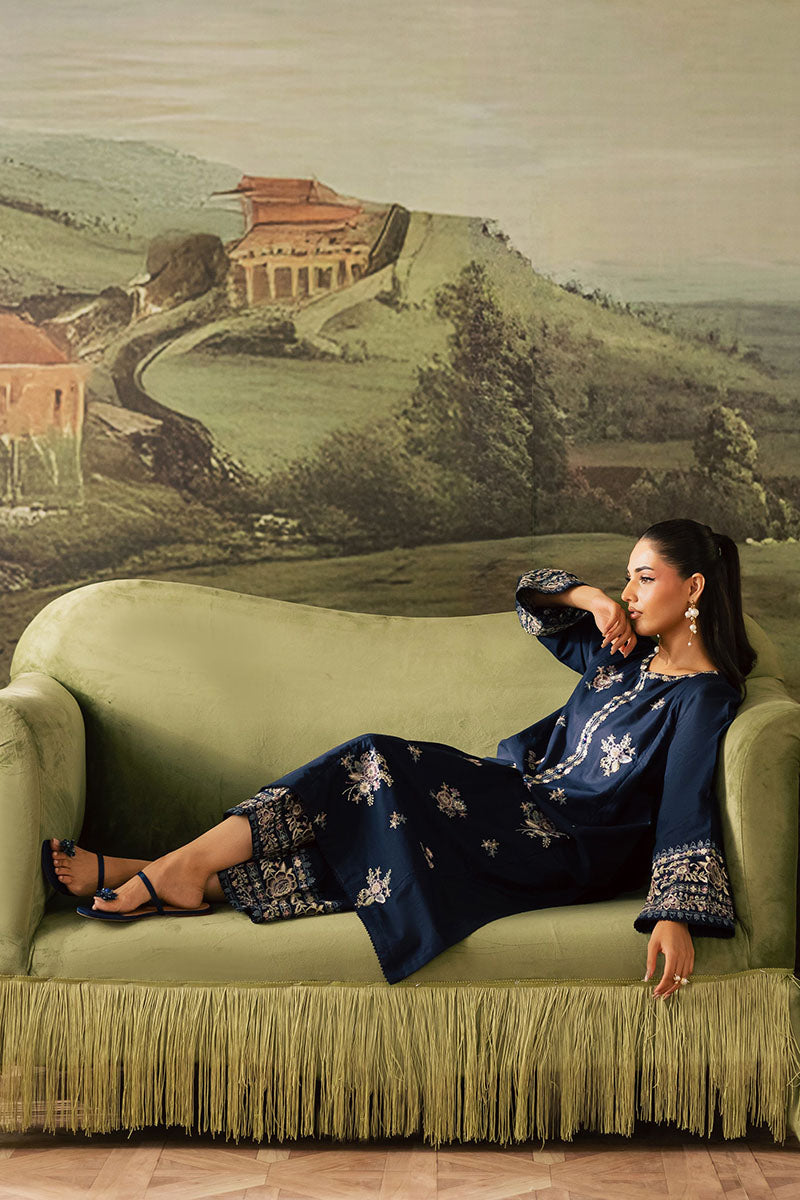 Winter - Best Selling - Dazzel Danim - 2Pc Embroidered Dress