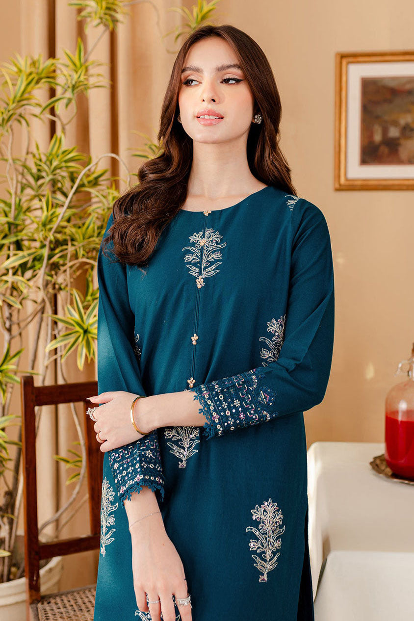 Winter - Best Selling - Melvin - 2Pc Embroidered Dress