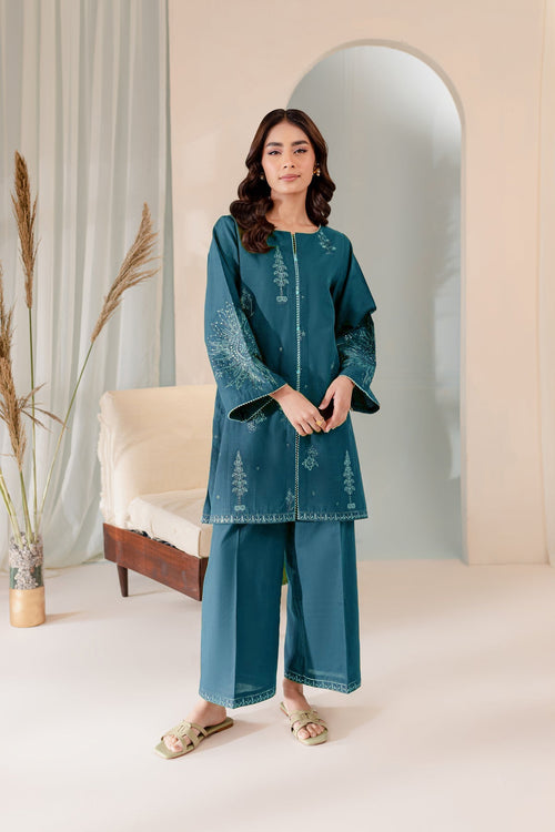 Best Selling - Zorena - 1Pc Embroidered Shirt